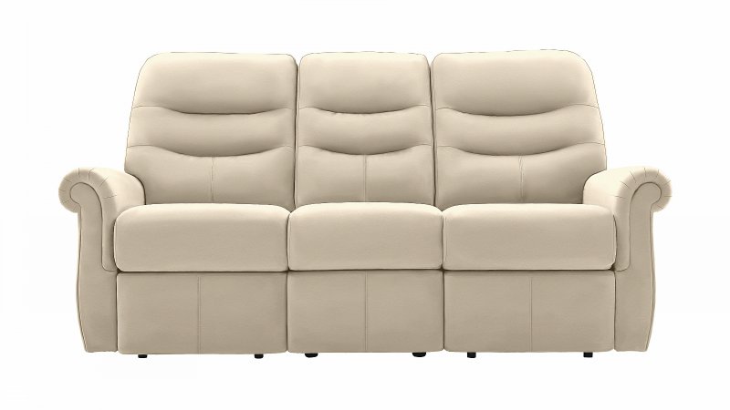 G Plan Upholstery - Holmes Leather Standard 3 Seater Sofa